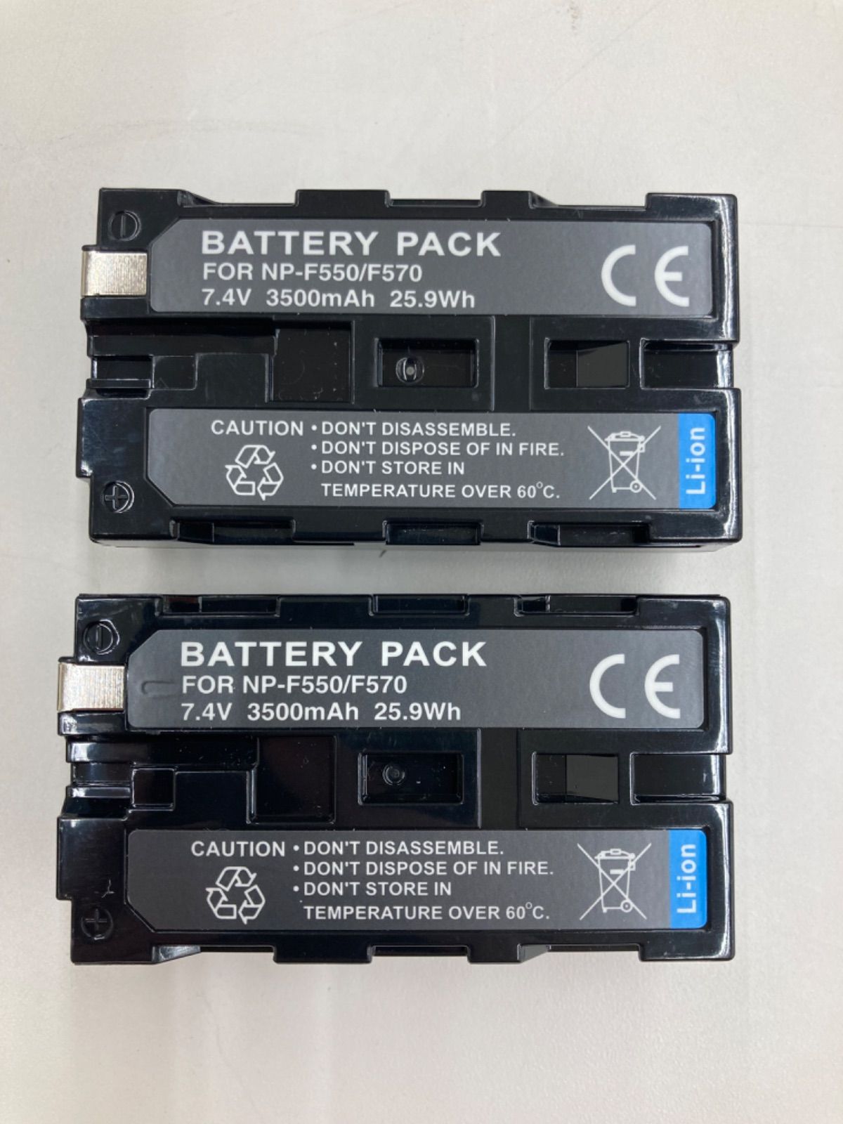 Blackmagicdesign NP-F570 Battery カメラ バッテリー 2つ Blackmagicdesign NP-F570 Battery カメラ バッテリー 2つ