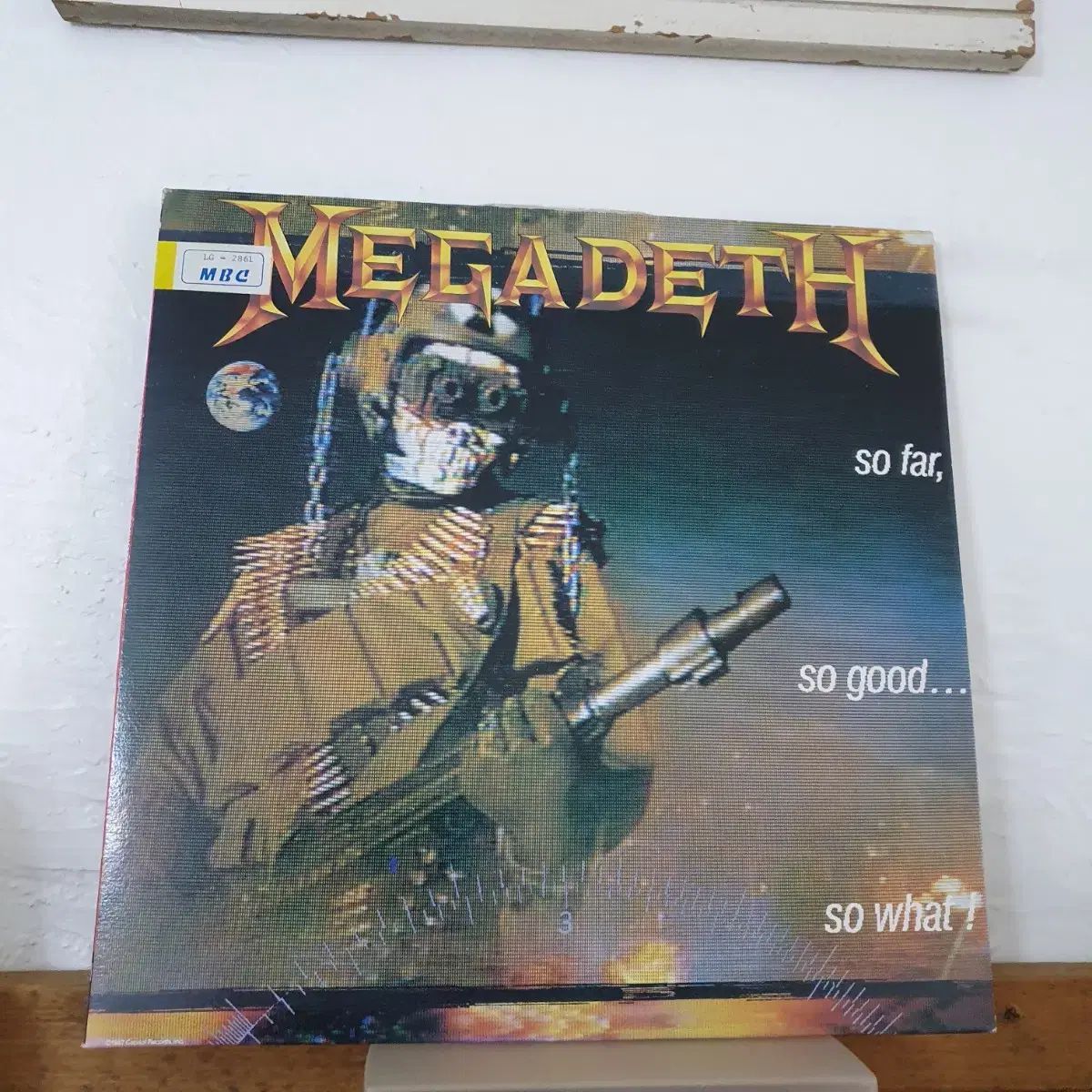 Promo用 輸入LP メガデス so far so good Megadeth メガデス MEGADETH LP Promo用 輸入LP メガデス so far so good Megadeth