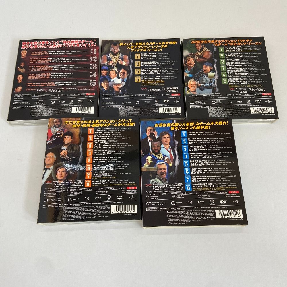 全巻セット 特攻野郎Aチーム DVD セル版 シーズン 1〜5 バラ売り不可 03w19158 DVD 特攻野郎 Aチーム シーズン1～5 セット 全巻 DVD