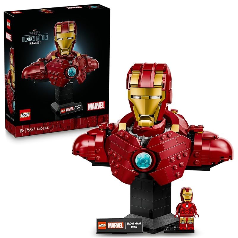 在庫限り レゴ LEGO マーベル アイアンマン MK4 バスト おもちゃ 玩具 誕生日 プレゼント ブロック 男性 女性 マーベル グッズ フィギュア 対戦 ロボット フィギュア グッズ