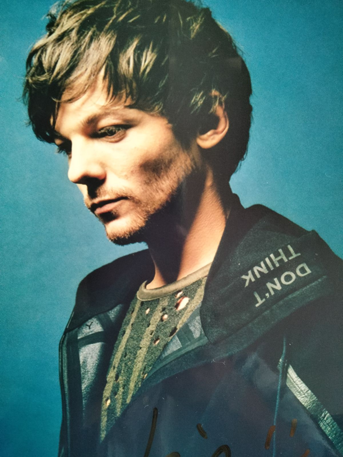 ルイ・トムリンソン直筆サイン入り写真…Louis Tomlinson… - メルカリ