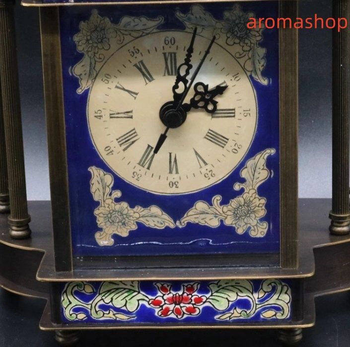 機械時計 景泰藍