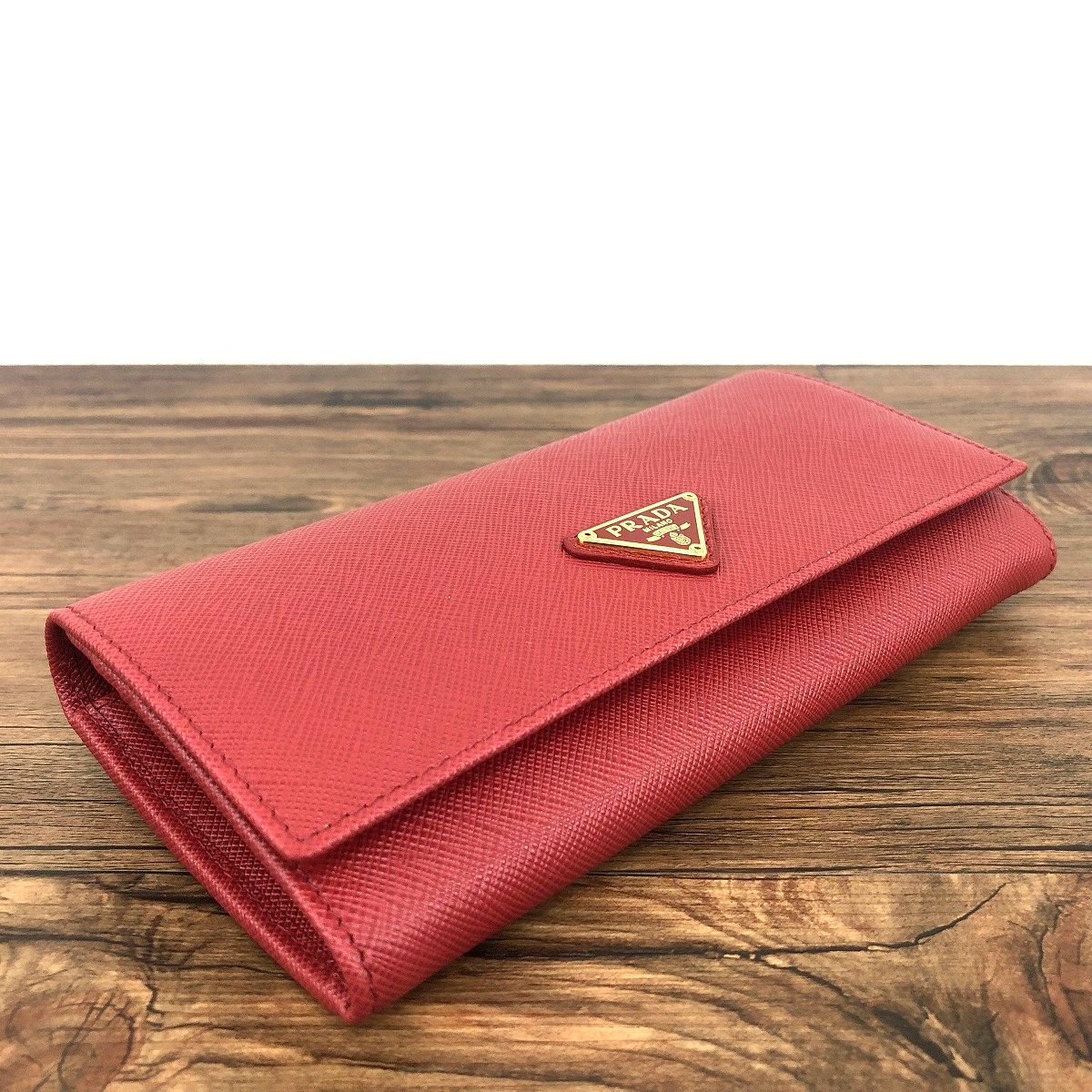 IP65防水 未使用品 PRADA 長財布 1MH132 三角プレート 138 - 通販