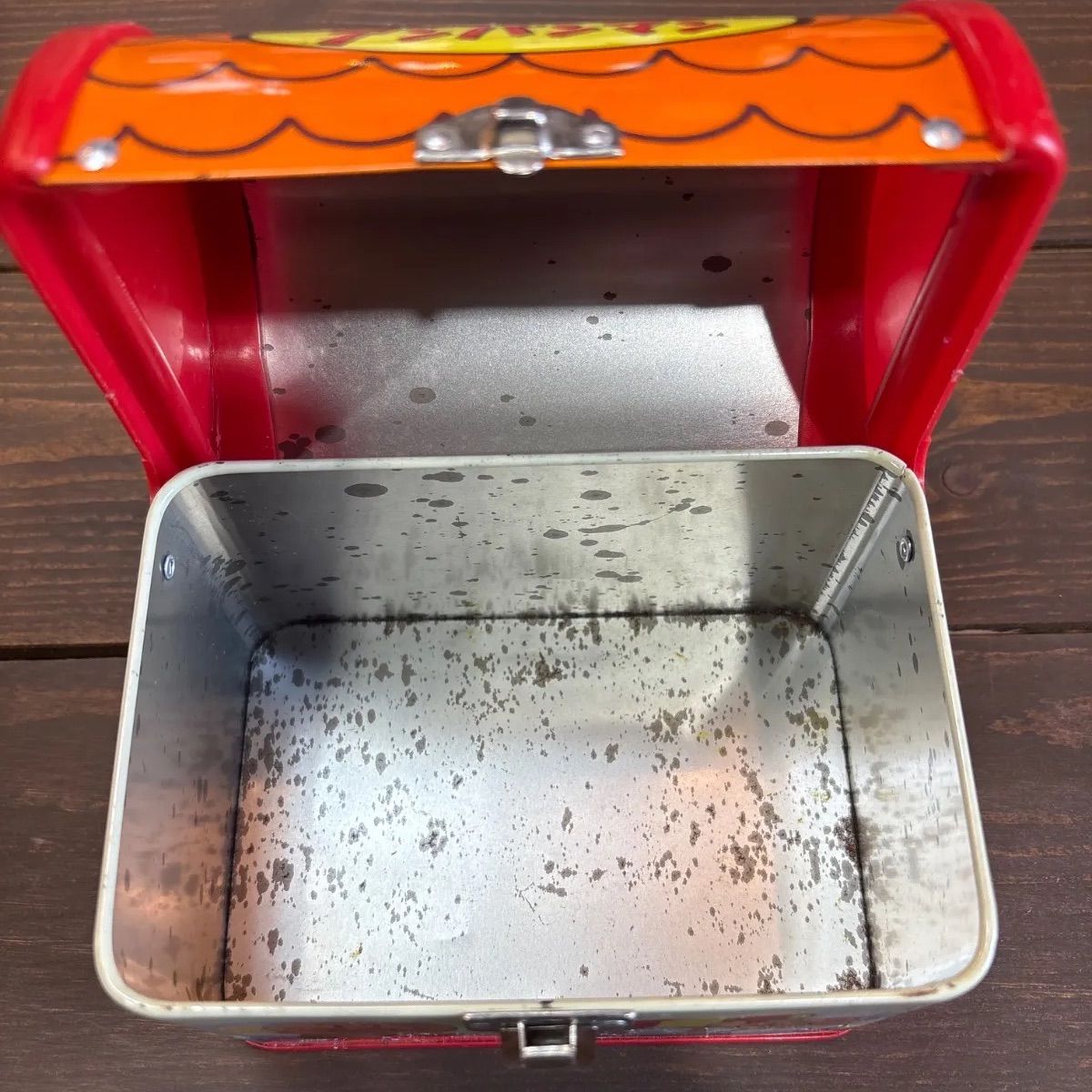 ?それいけ！アンパンマン】不二家パン工場缶ケース ブリキ 昭和レトロ 