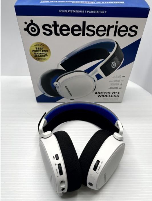 ホワイト ワイヤレスヘッドセット