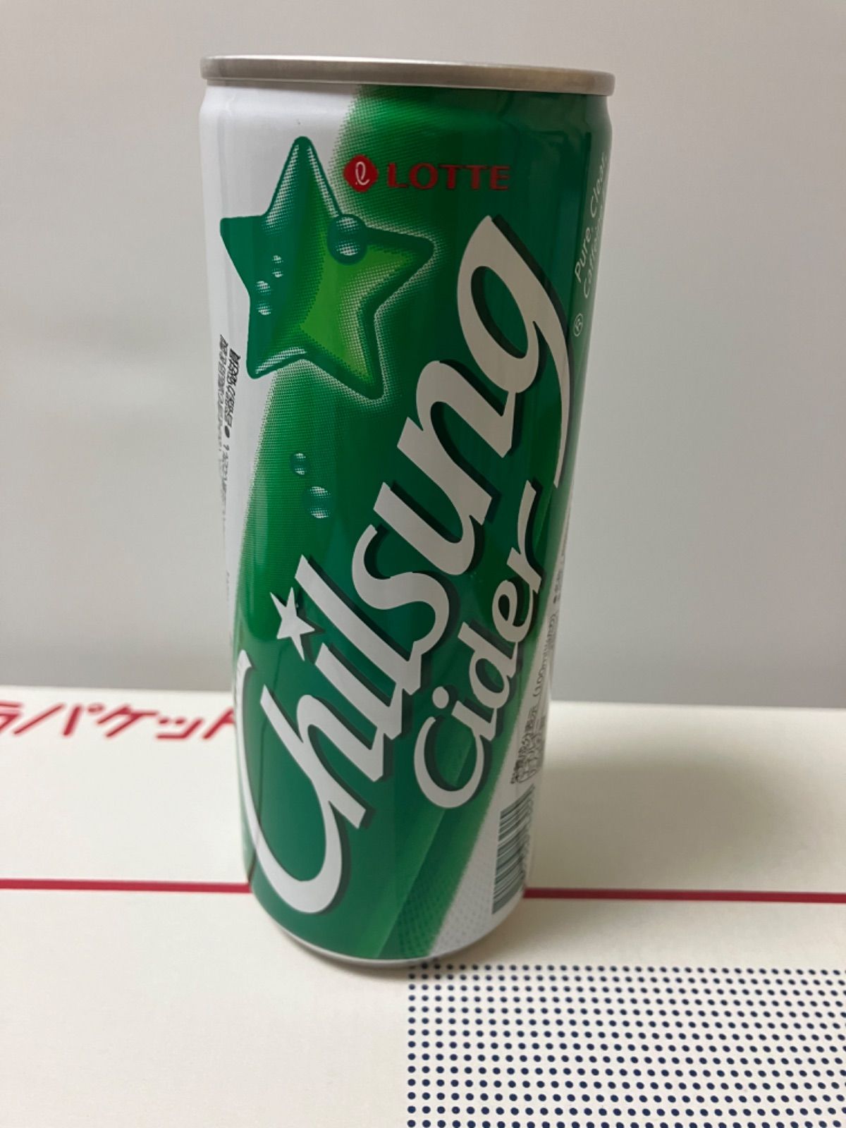 ロッテチルソンサイダー韓国の国民的炭酸飲料250ml×60本