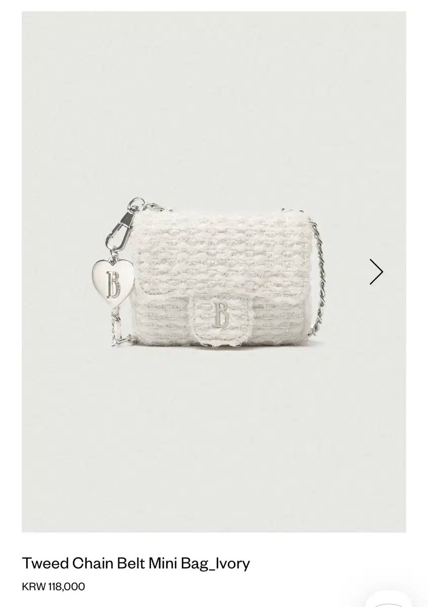 The Barnnet(ザ・バーネット) ツイード チェーン ベルト ミニ