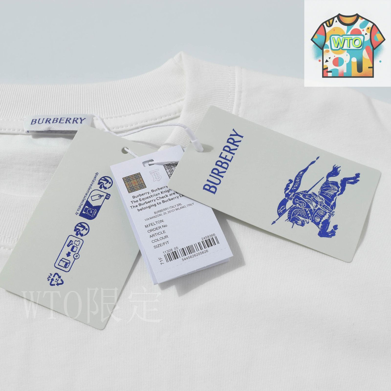 ゆう◎プロフ一読推奨様ご予約品 　　　　　BURBERRY 今日WTO】Burberry バーバリー 新款立体小花発泡 T-YK16 - メルカリ