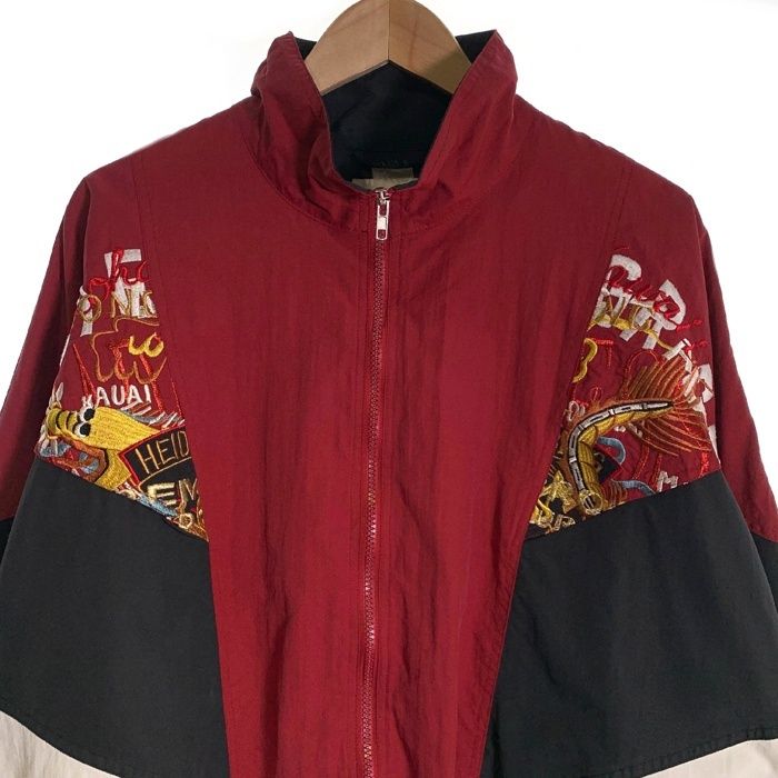 doublet ダブレット BREAK UP EMBROIDERY TRACK JACKET ナイロン