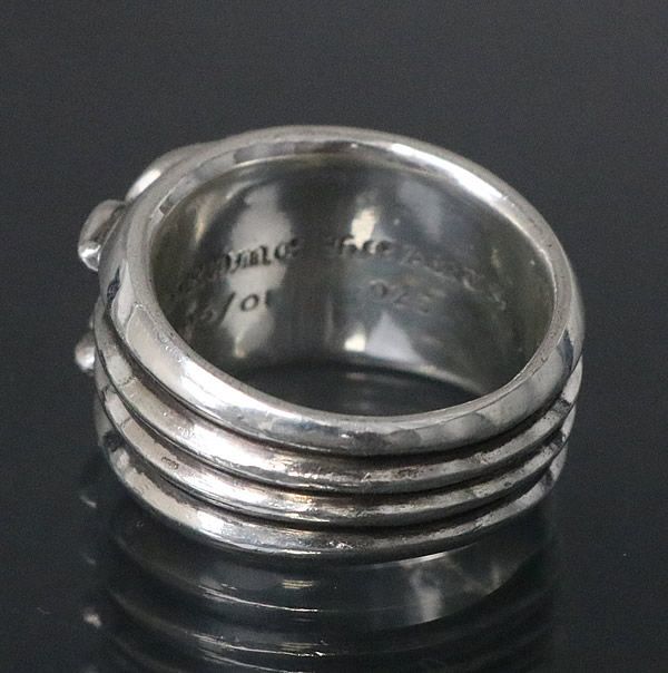 銀座店 クロムハーツ ダガーリング 指輪 SV925 約19.5号 91707