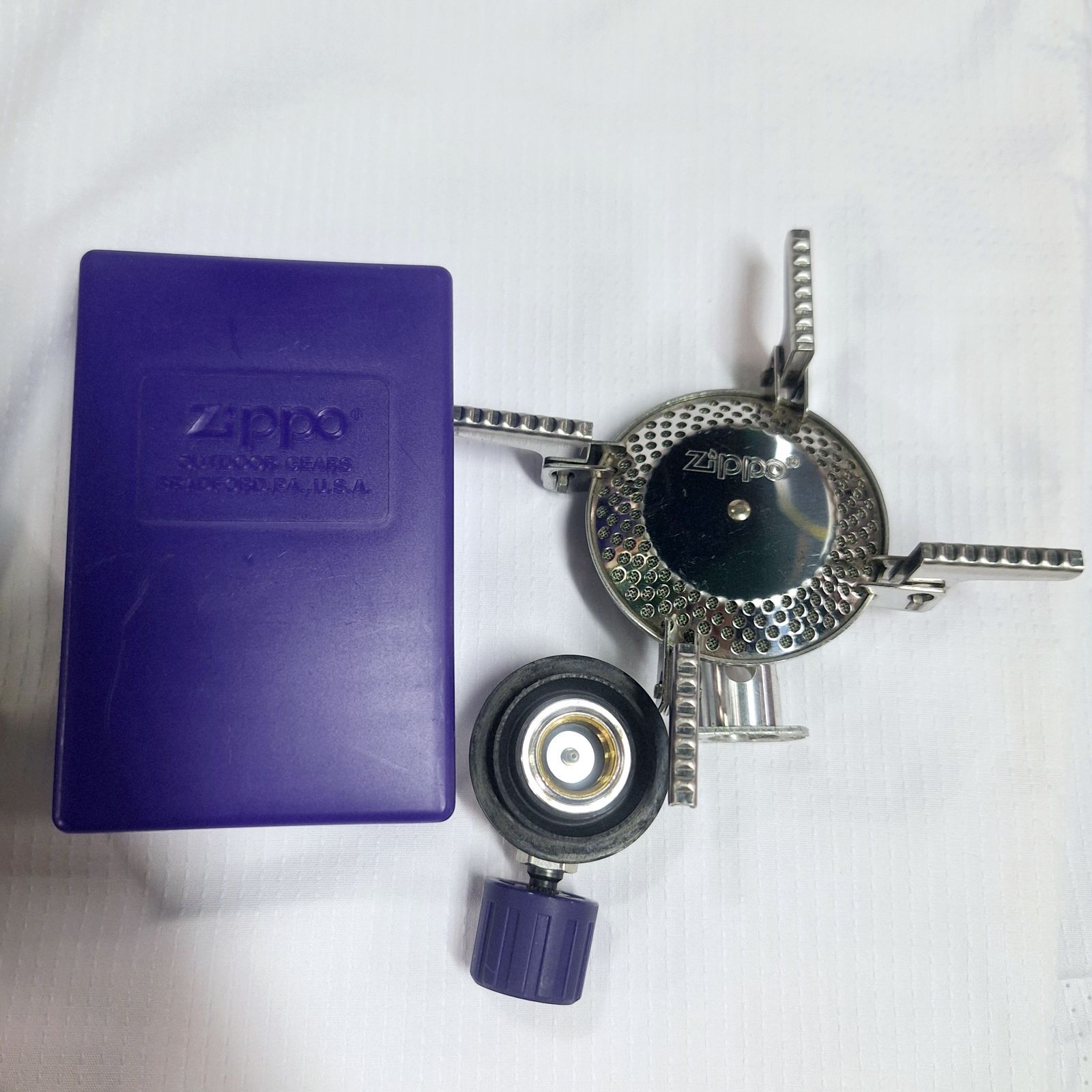 中古☆ケース付 ZIPPO ジッポー ポケットストーブ - メルカリ