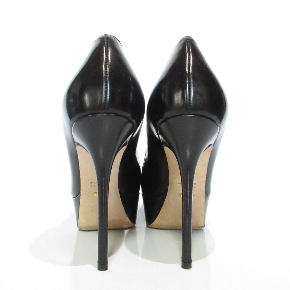 美品 Sergio Rossi セルジオロッシ レザー ハイヒール パンプス サイズ  