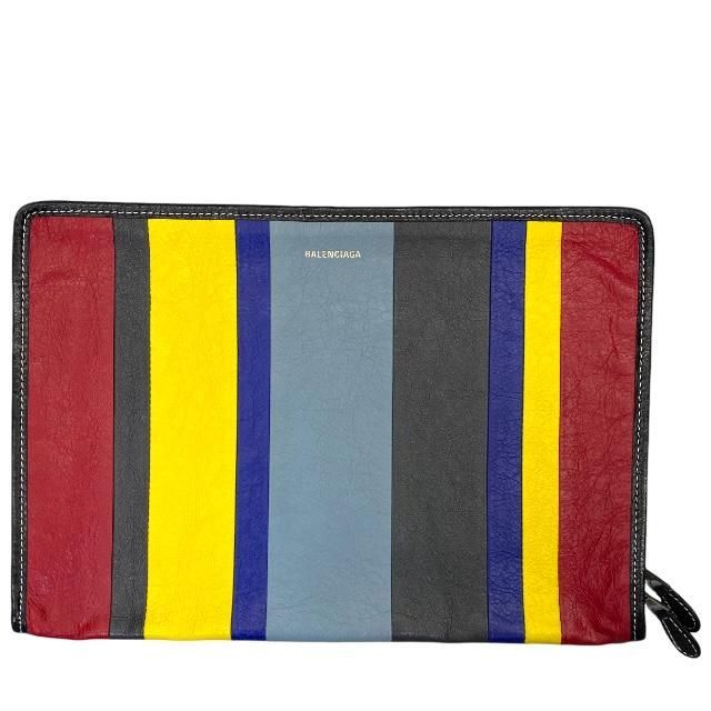 バレンシアガ　クラッチバッグ　バザール　レザー　マルチカラー BALENCIAGA バレンシアガ バザール クラッチバッグ クラッチ