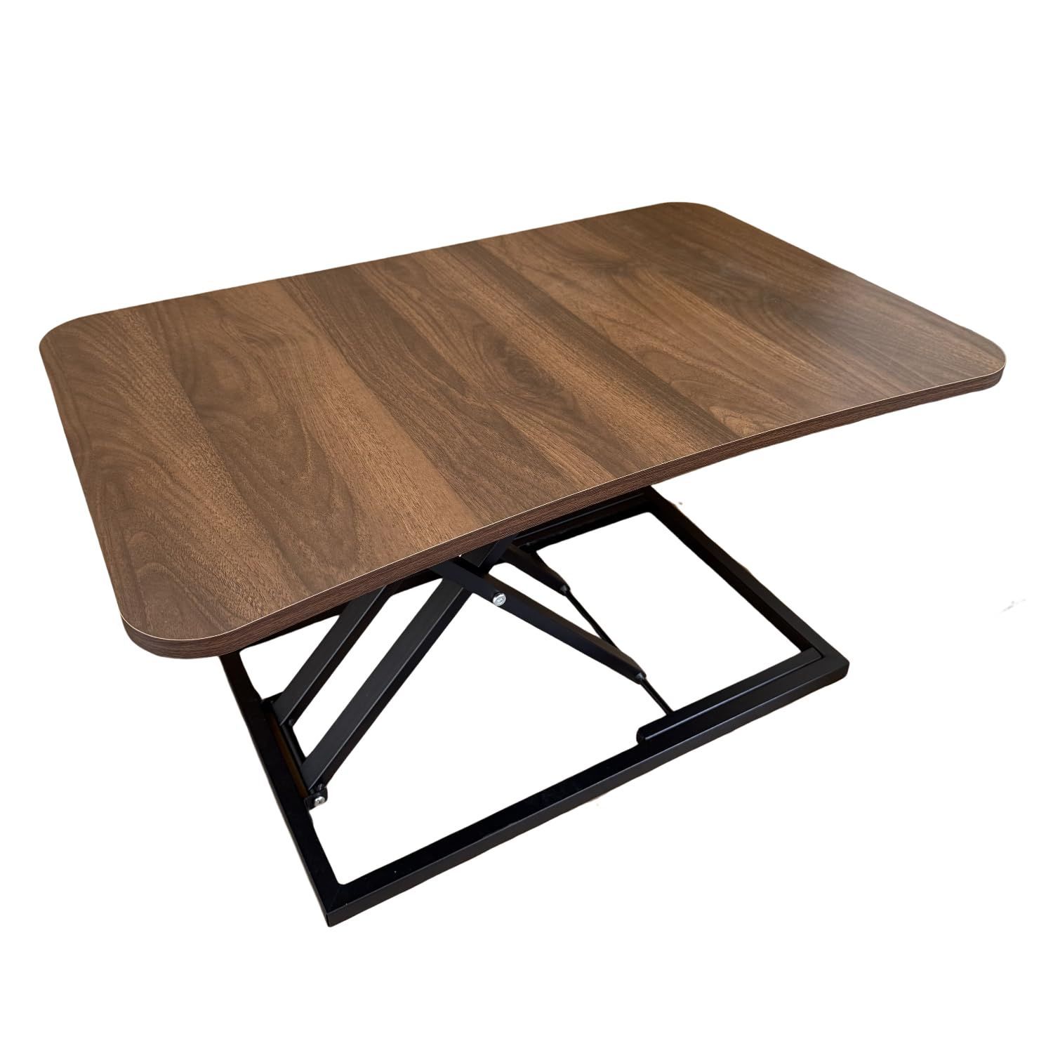 スタンディングデスク 卓上 SHUWEI 天板サイズ73×47cm ガス圧昇降式