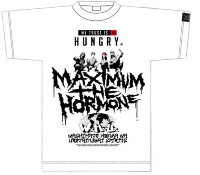 マキシマムザホルモン 2022 WxHxUx Tシャツ (XL) [XL] - メルカリ