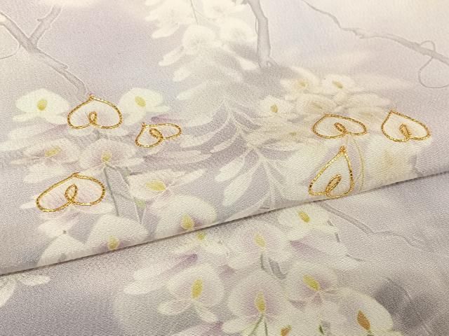 暈し染め 金糸