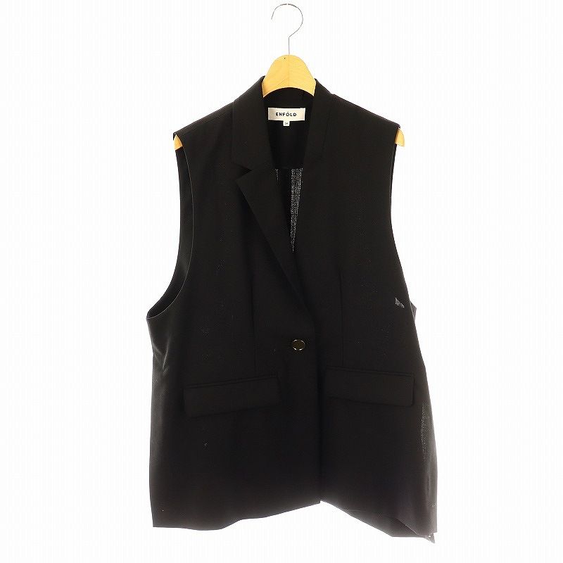 エンフォルド ENFOLD 25SS ハイツイストワイドテーラーベスト