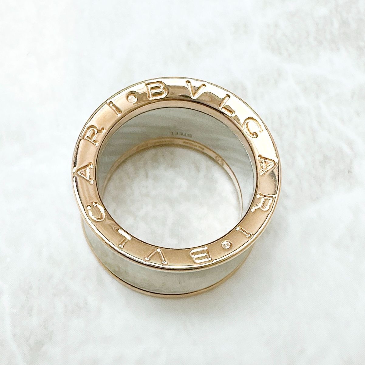 美品🌟BVLGARI アニッシュカプーア ステンレス ピンクゴールド