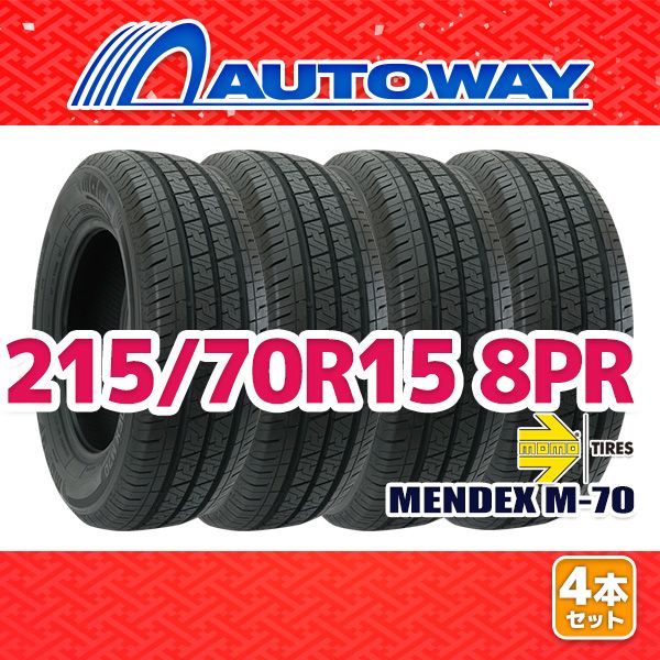 AUTOWAY】 新品 215/70R15 サマータイヤ MOMO Tires MENDEX M-70 15 