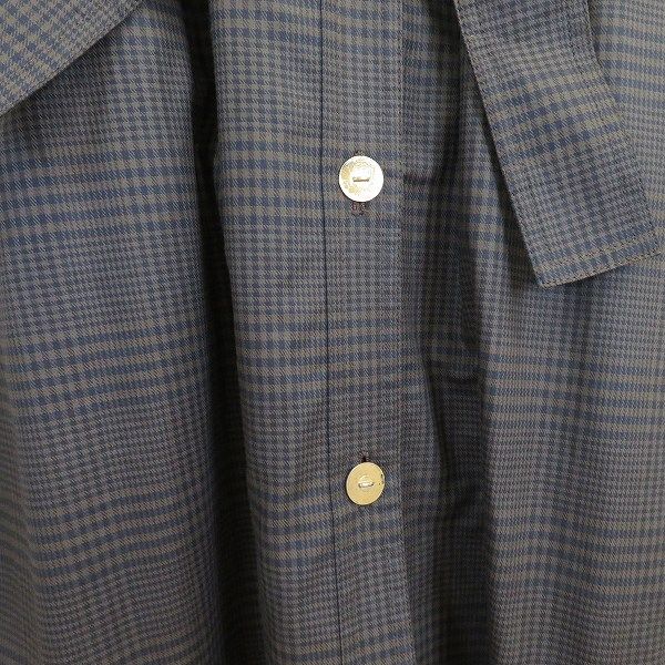 早い者勝ち定番。 a レリアン Leilian E.Sports コート 9号 茶 黒 チェック トレンチコート 綿 レディース 972561 k01 条件付き送料無料