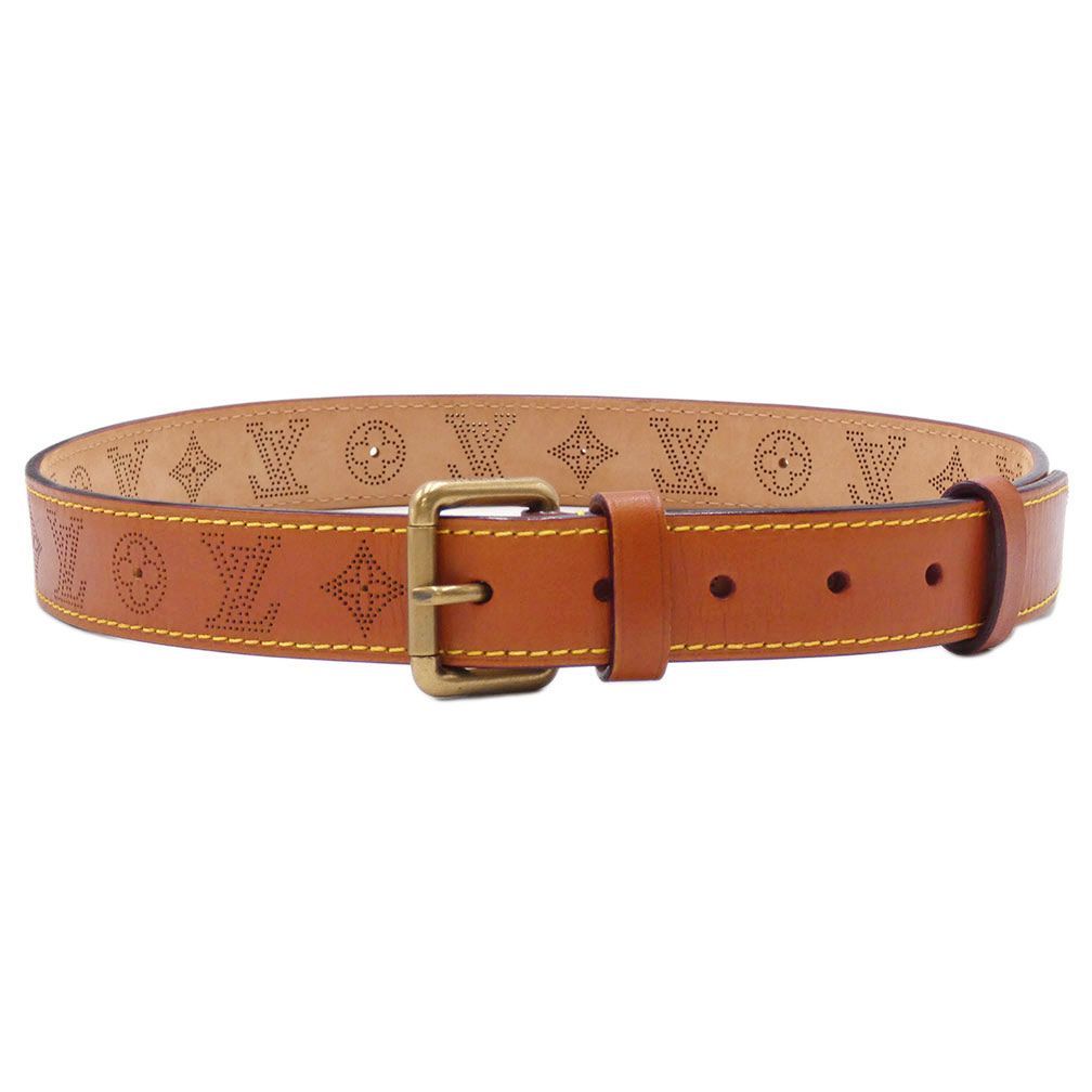 美品✨ルイヴィトン ベルト ペルフォ マヒナ モノグラム パンチング 本