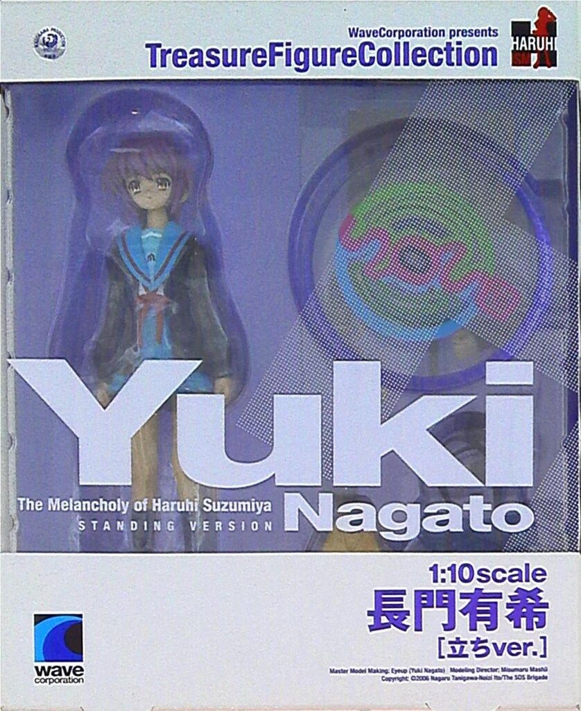 wave トレジャーフィギュアコレクションシリーズ 長門有希 制服