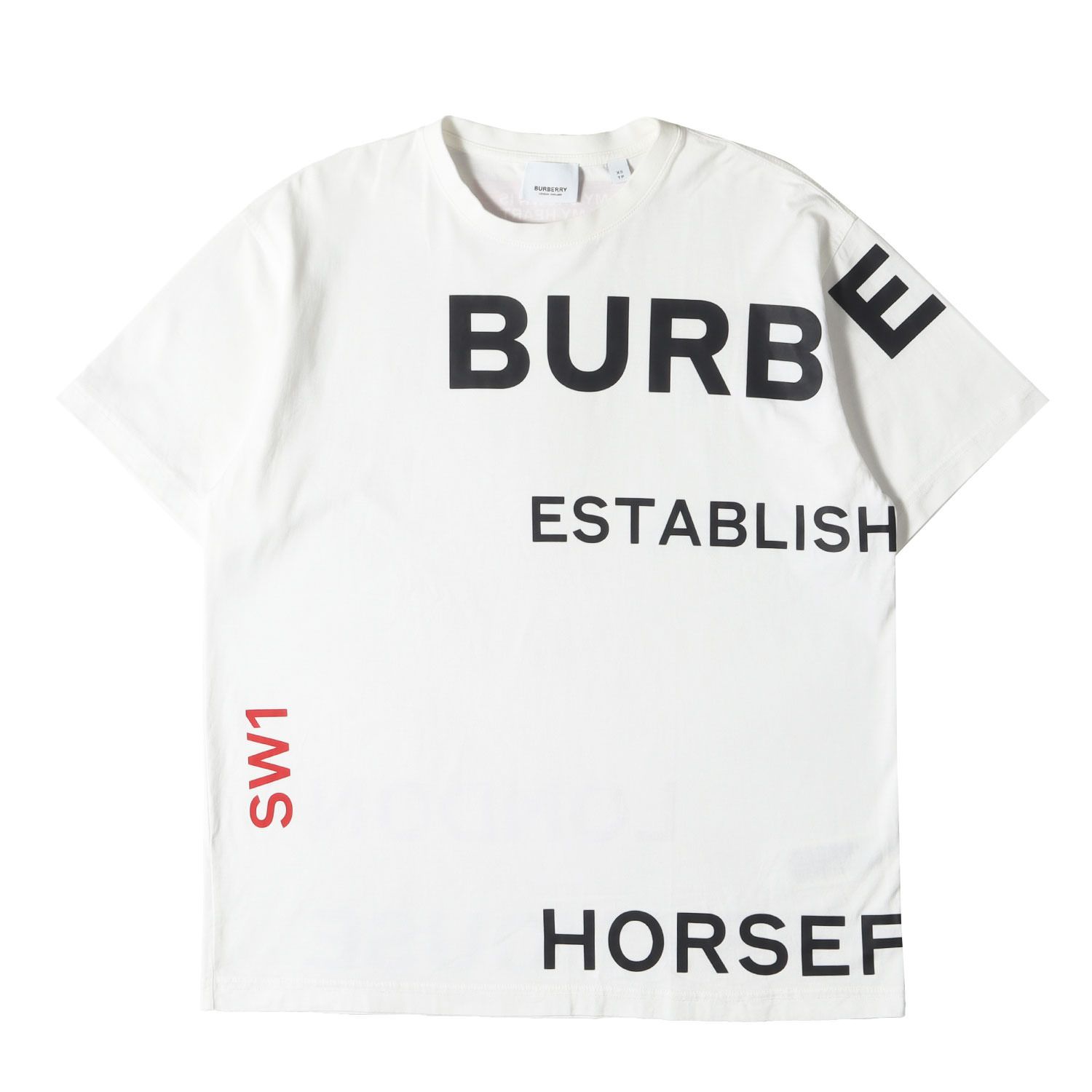 BURBERRY バーバリー Tシャツ サイズ:XS / ホースフェリー ロゴ