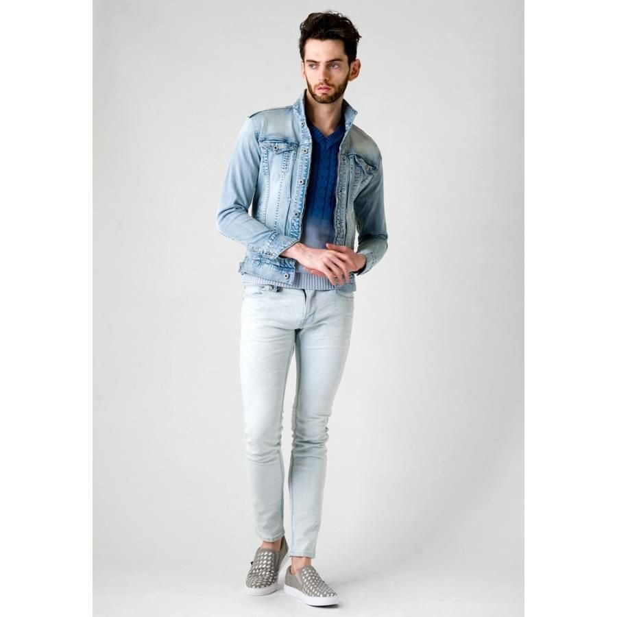 Buffalo Bobs オーシャン Gジャン デニムジャケット グレー BUFFALO