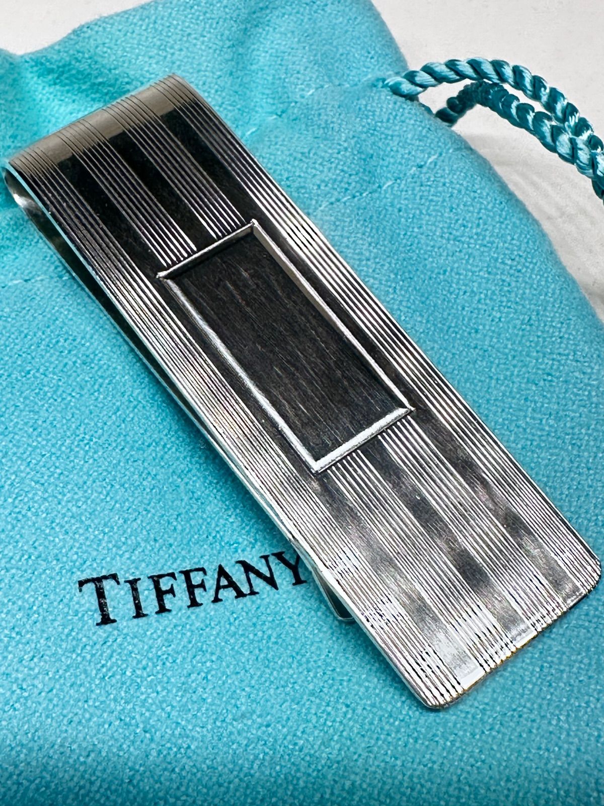 美品 TIFFANY&Co. ティファニー マネークリップ シルバー 925