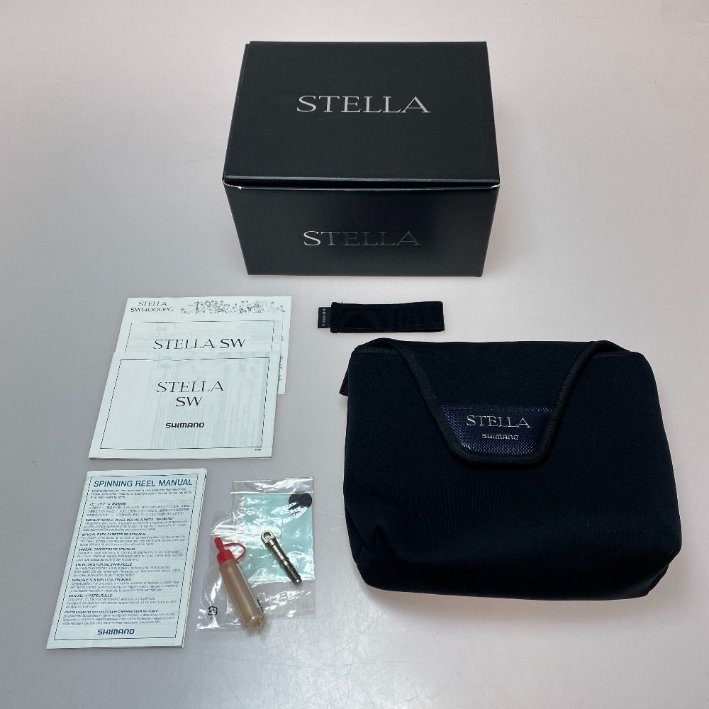 シマノ 19ステラSW 14000PG 箱 リールケース 説明書付き PE8号付