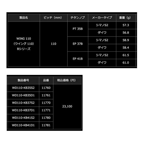 ≪'25年5月新商品！≫ リブレ ウイング 110 Bシリーズ WD110-KB35D1 PT