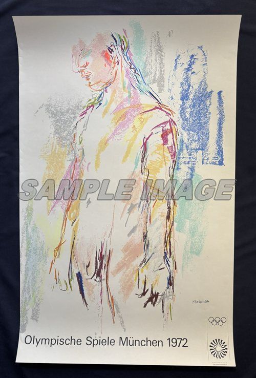 オスカー ココシュカ ポスター ミュンヘンオリンピックポスター Oskar Kokoschka Open Edition 額縁無し Oskar Kokoschka FA250038