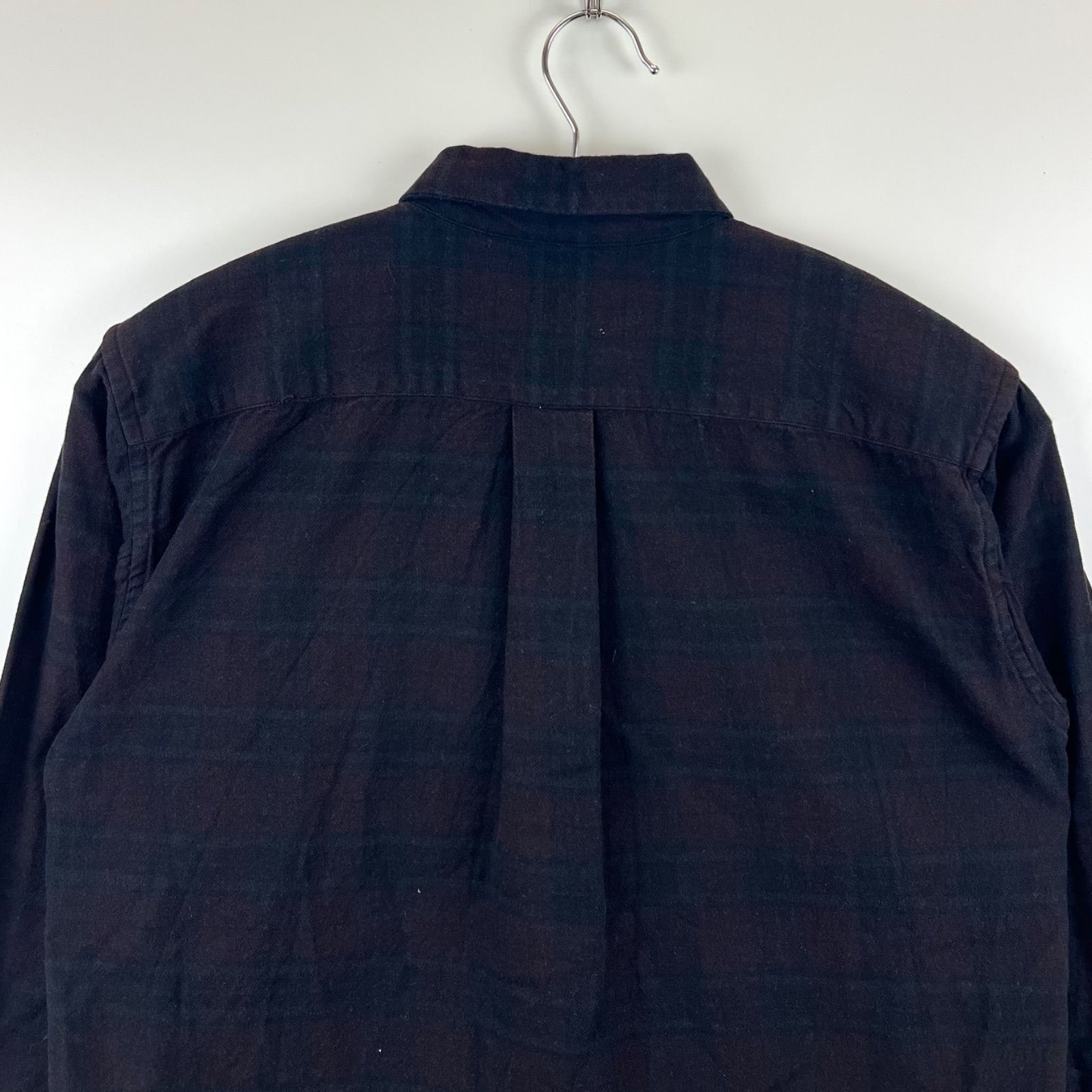 BLACK COMME des GARCONS CDG 00s AD2009 plaid dye L/S shirts S 1D