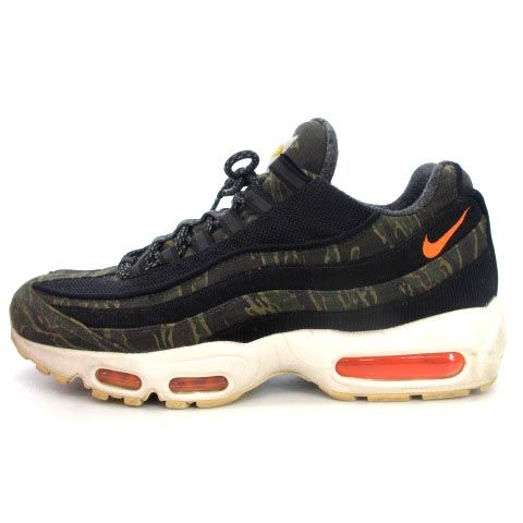 Air max 95 wip black shop orange  and  sail