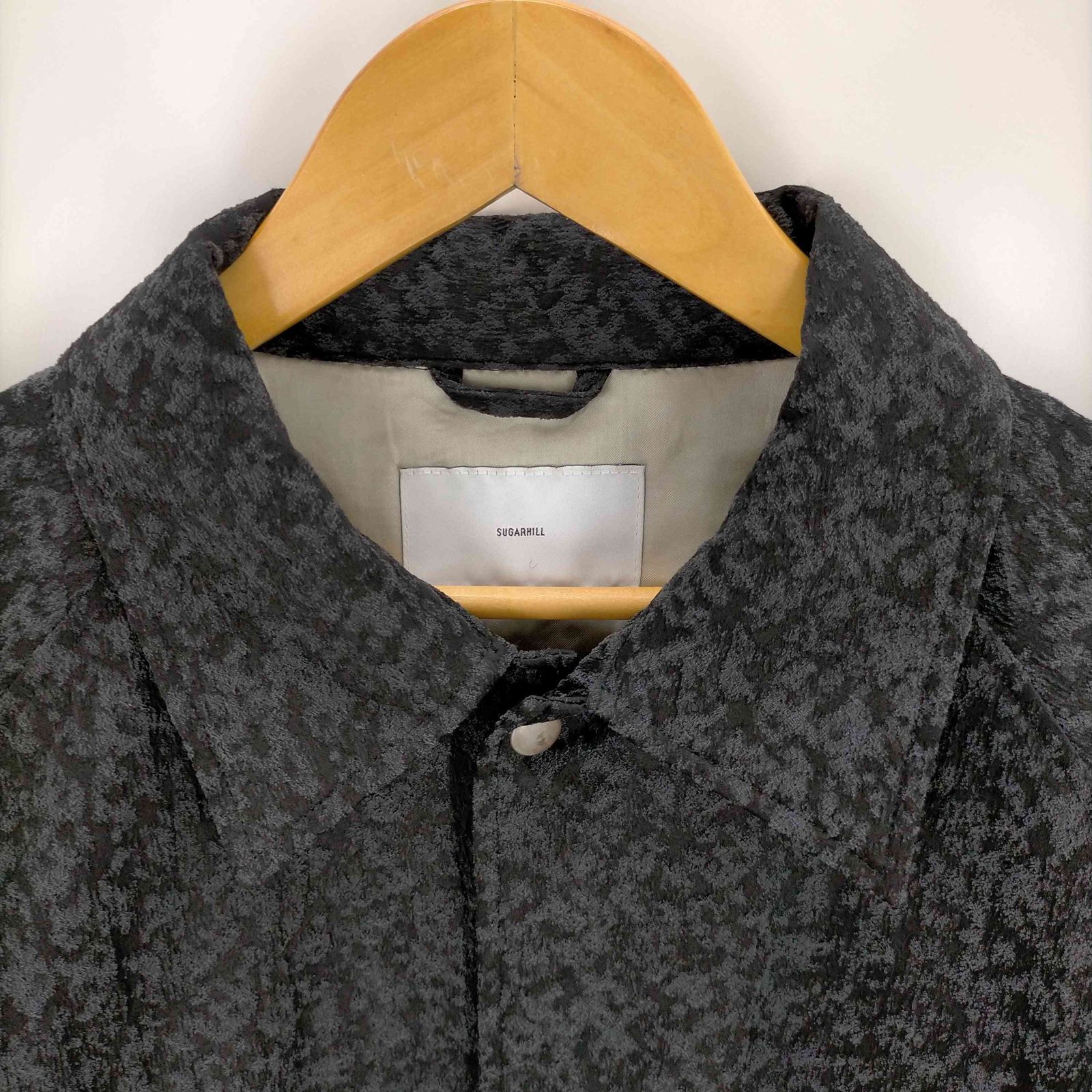 シュガーヒル SUGARHILL 23AW URETHANE JACQUARD COACH JACKET メンズ 
