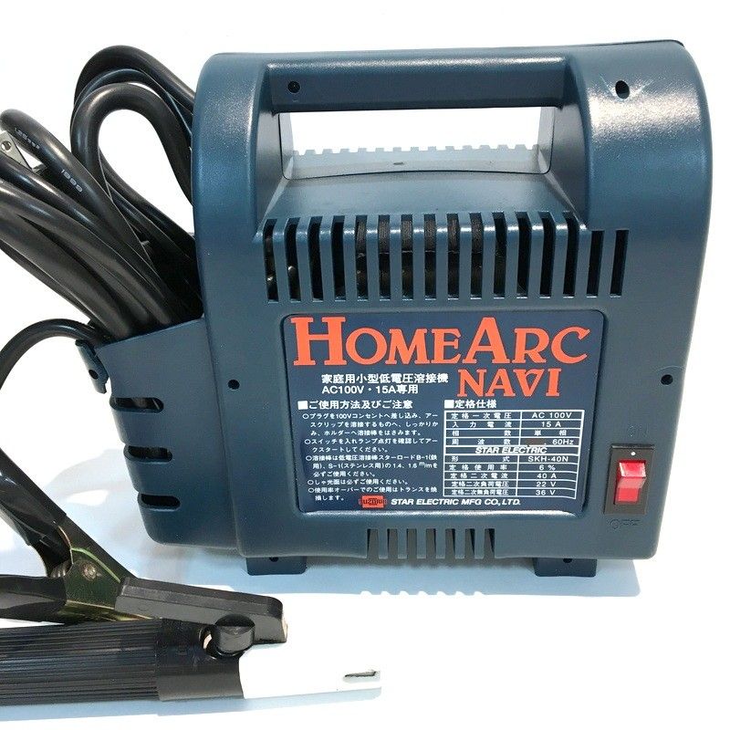 【未使用】スター電器　家庭用小型低電圧溶接機 　ホームアークナビ プラス SKH-42NP 100V 60Hz SUZUKID スター電器製造 ホームアークナビプラス60 SKH-42NP 60Hz