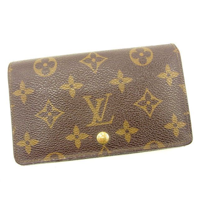 ルイ ヴィトン L字ファスナー財布 二つ折り財布 ポルトモネビエトレゾール モノグラム ブラウン モノグラムキャンバス Louis Vuitton ファスナー財布 財布 サイフ 収納 財布 ユニセックス 小物 T16503