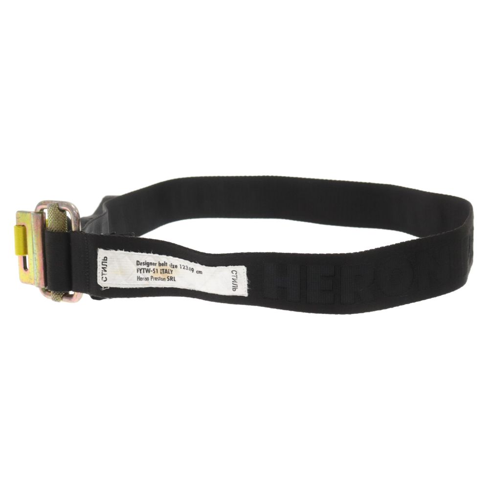 HERON PRESTON (ヘロンプレストン) JACQUARD TAPE BELT ジャガード  