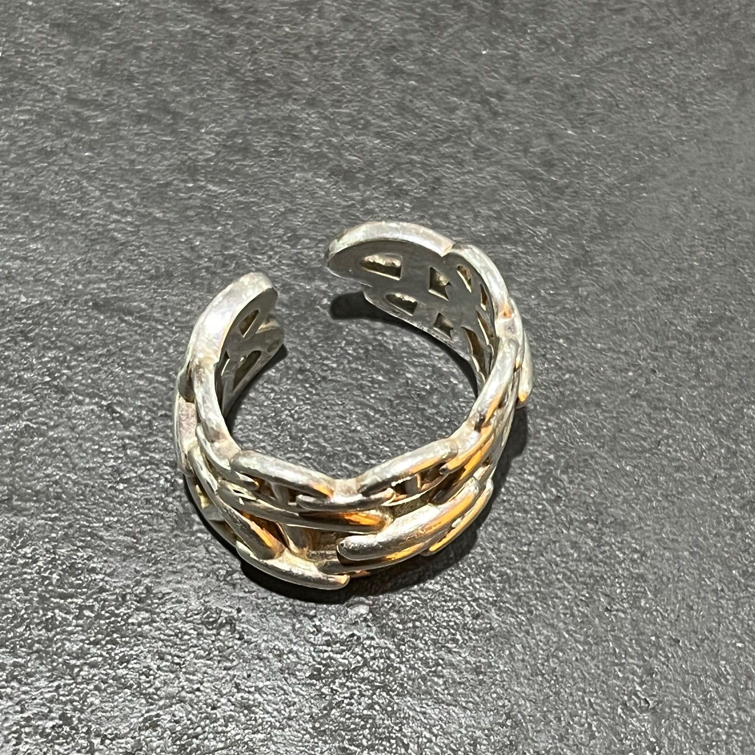 HERMES シェーヌダンクル アンシェネ GM リング 指輪 57 エルメス