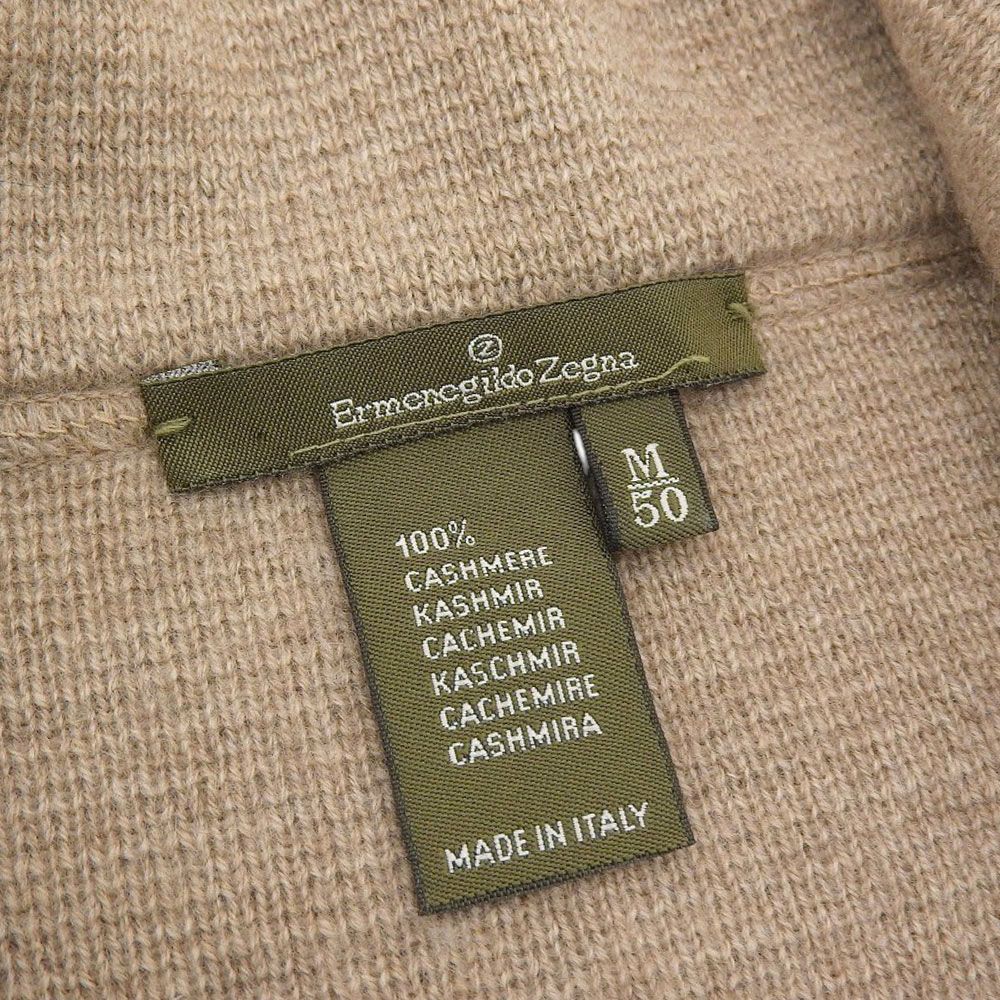 超美品 エルメネジルドゼニア Ermenegildo Zegna カシミア100