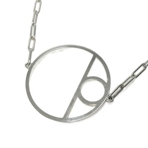 HERMES エルメス シェーヌダンクル ゲーム ロング ネックレス Ag925  