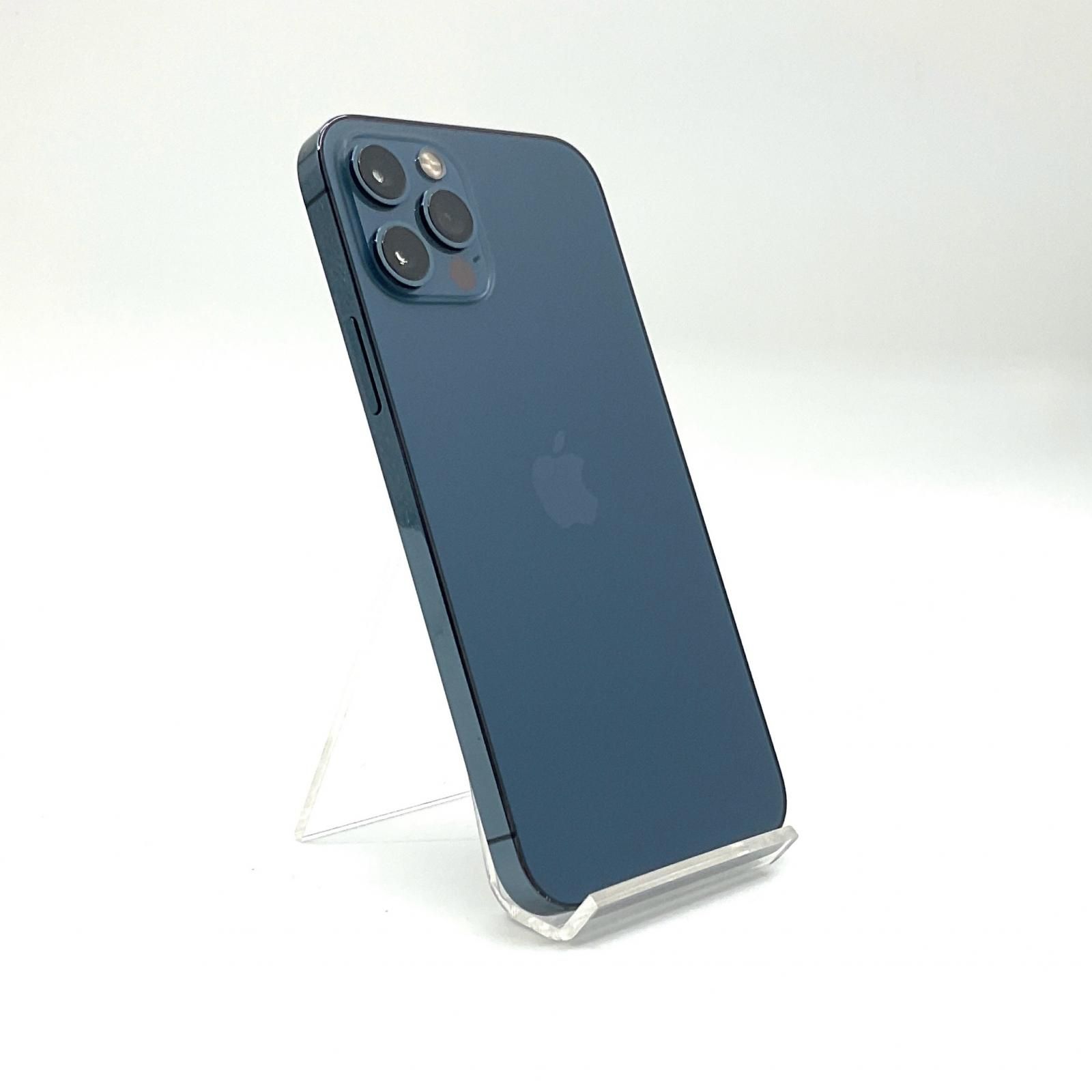 【全額返金保証】【最速発送】Apple iPhone 12 Pro 128GB パシフィックブルー SIMフリー 美品 動作確認済 79%