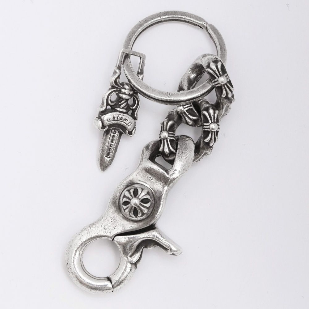CHROME HEARTS ショートエクストラ ファンシーリンク キーチェーン