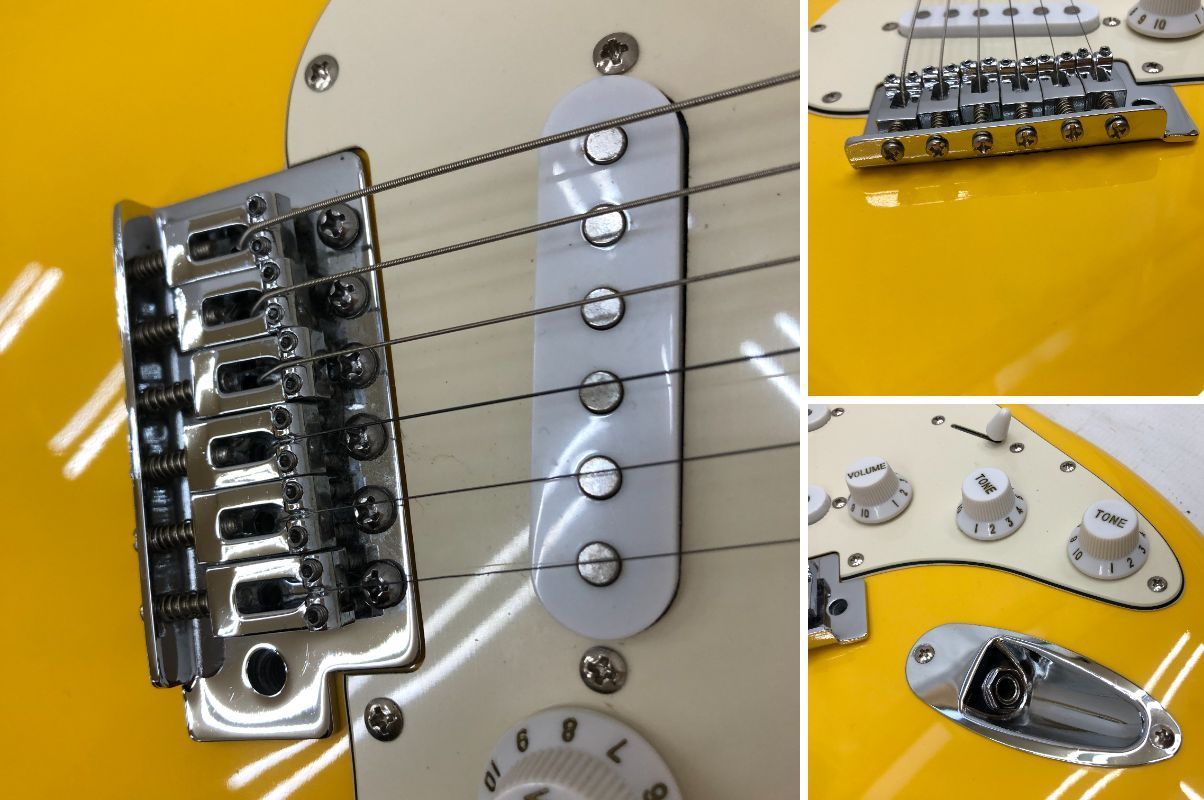 Selder（セルダー）　エレキギター　イエロー 美品 Selder ストラトキャスター イエロー 黄色 ストラト 初心者向け