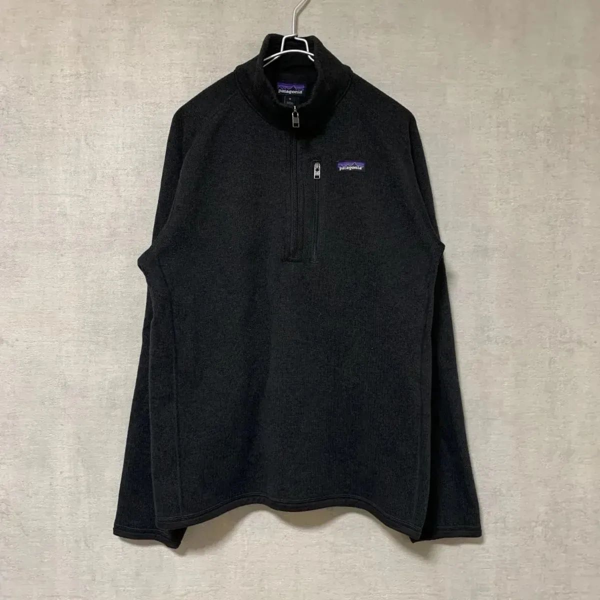 Patagonia ハーフジップ フリース ブラック