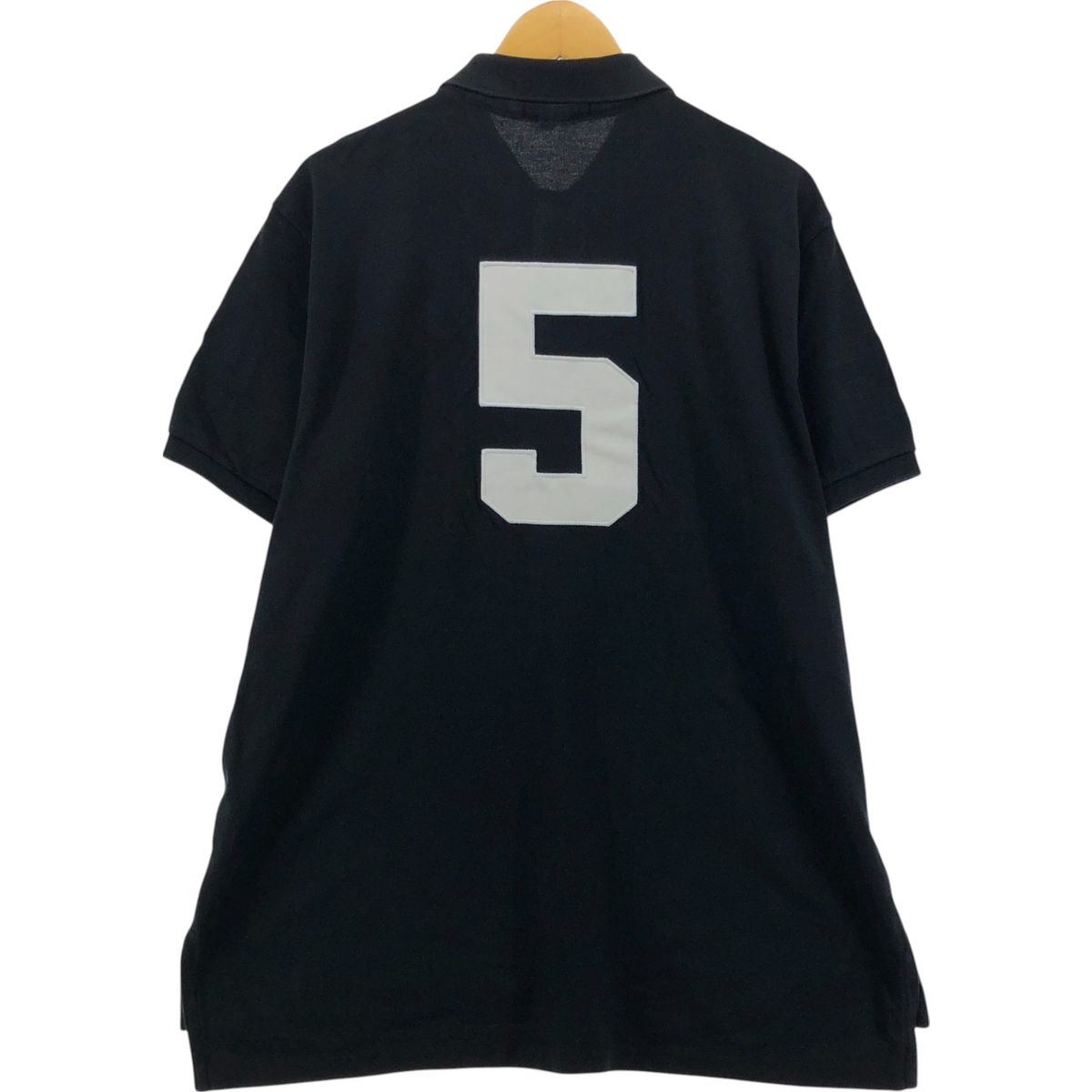 ポロラルフローレン半袖ポロシャツ ビッグポニーニューヨーク ブラック