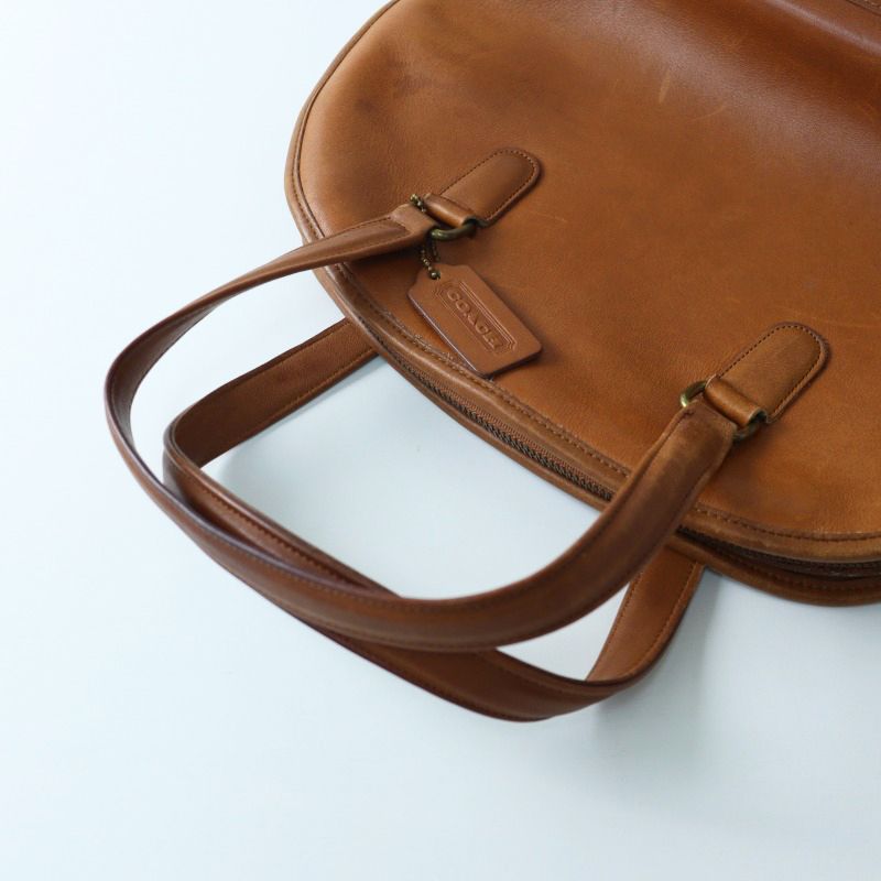 コーチ COACH 9958 レザーハンドバッグ トートバッグ/ブラウン