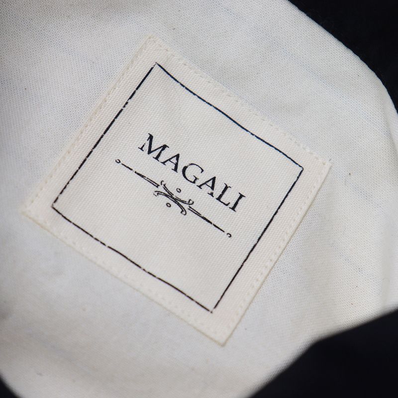 美品 MAGALI マガリ オックスコットン ピンストライプ ワンピース