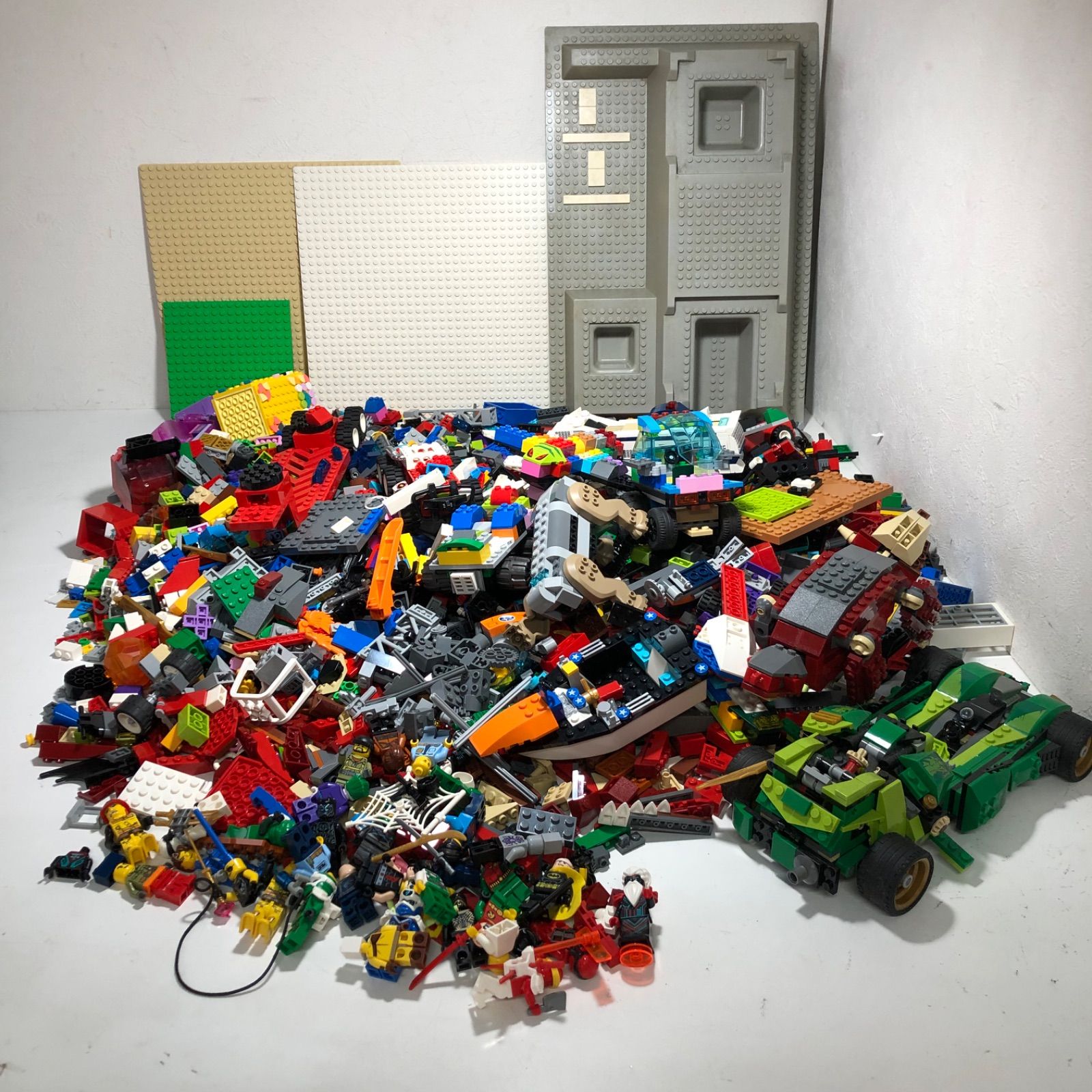 おもちゃレゴブロック 大量パーツ まとめて1 - 知育玩具