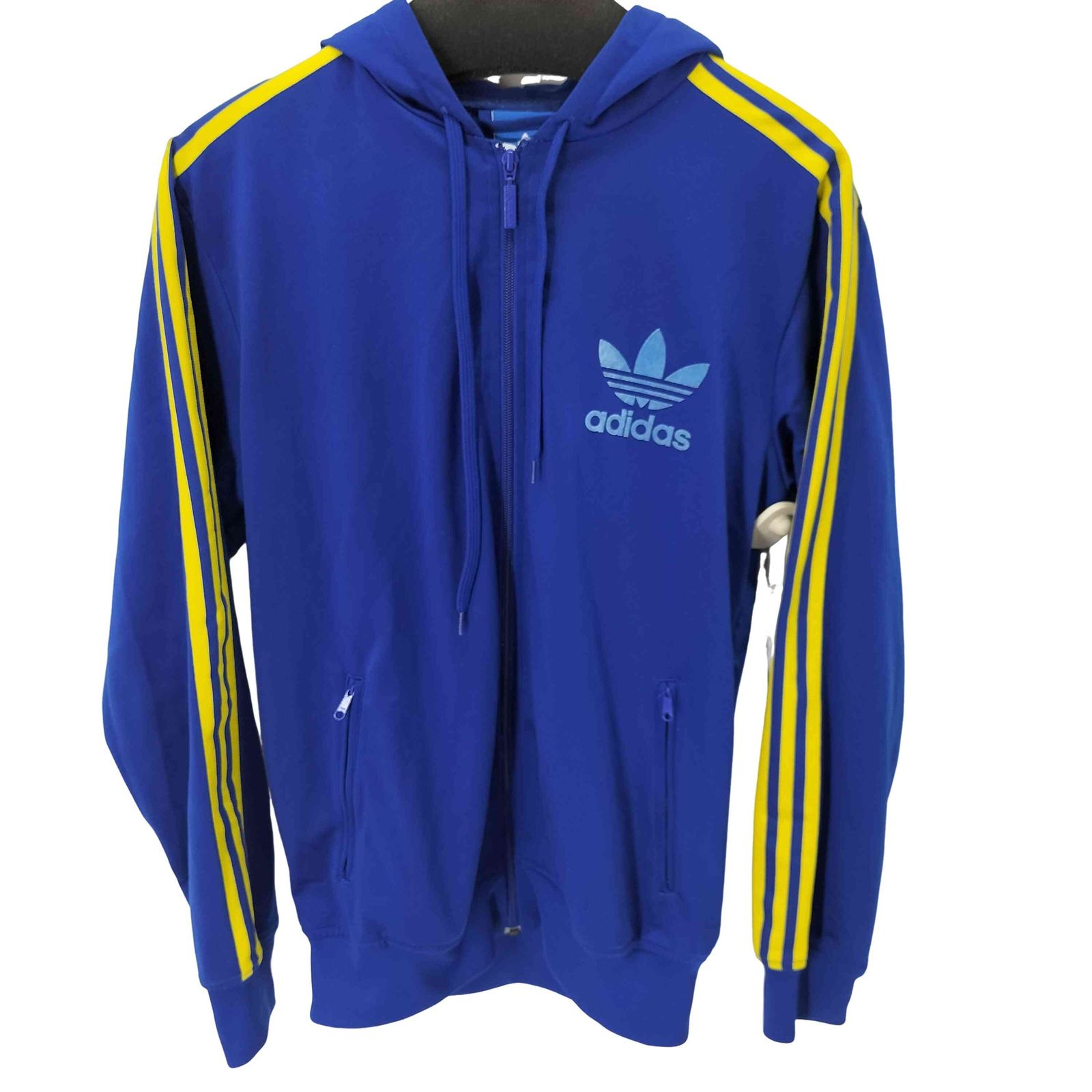 アディダスオリジナルス adidas Originals フロントロゴジップアップフーディ― メンズ import：M 